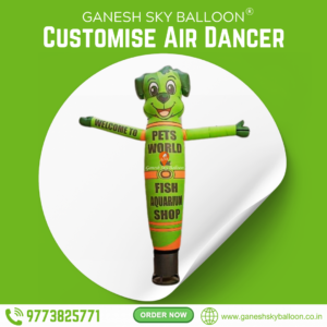 10 Feet Air Dancer Balloon For Restaurant