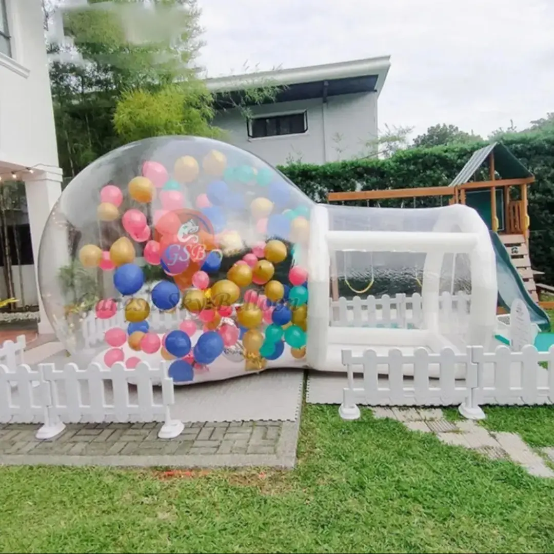 PVC Transparent Inflatable Bubble House | 13x19 Feet (Without Bed)