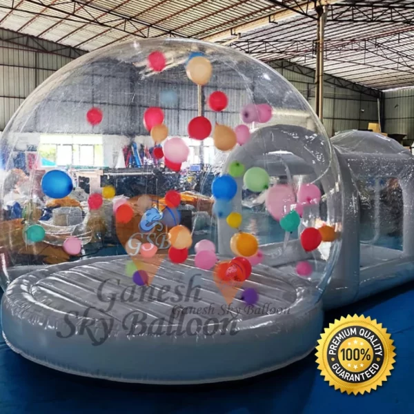 air bubble tent house