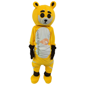 Teddy Bear Mascot Costume Character Chinese