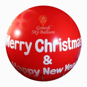 Advertising Sky Balloon for Christmas Event