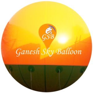 Advertising Balloon for BJP Election Promotion