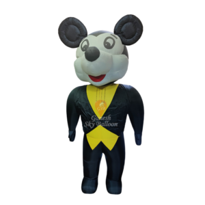 New Mickey Walking Air Inflatable Character Mascot 7.5 feet