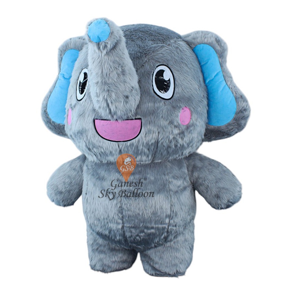 Baby Elephant Mascot Costume