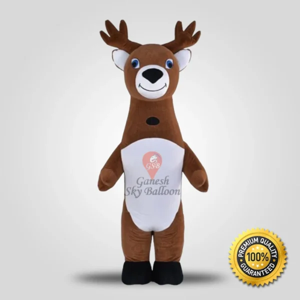 Deer Furr Mascot Costume