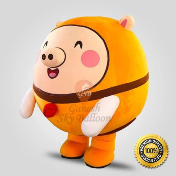 Piggy Furr Mascot Costume