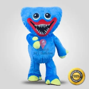 Blue Cartoon Fur Mascot Costume