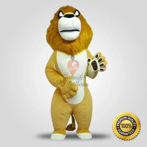 Lion Mascot Walking Costume