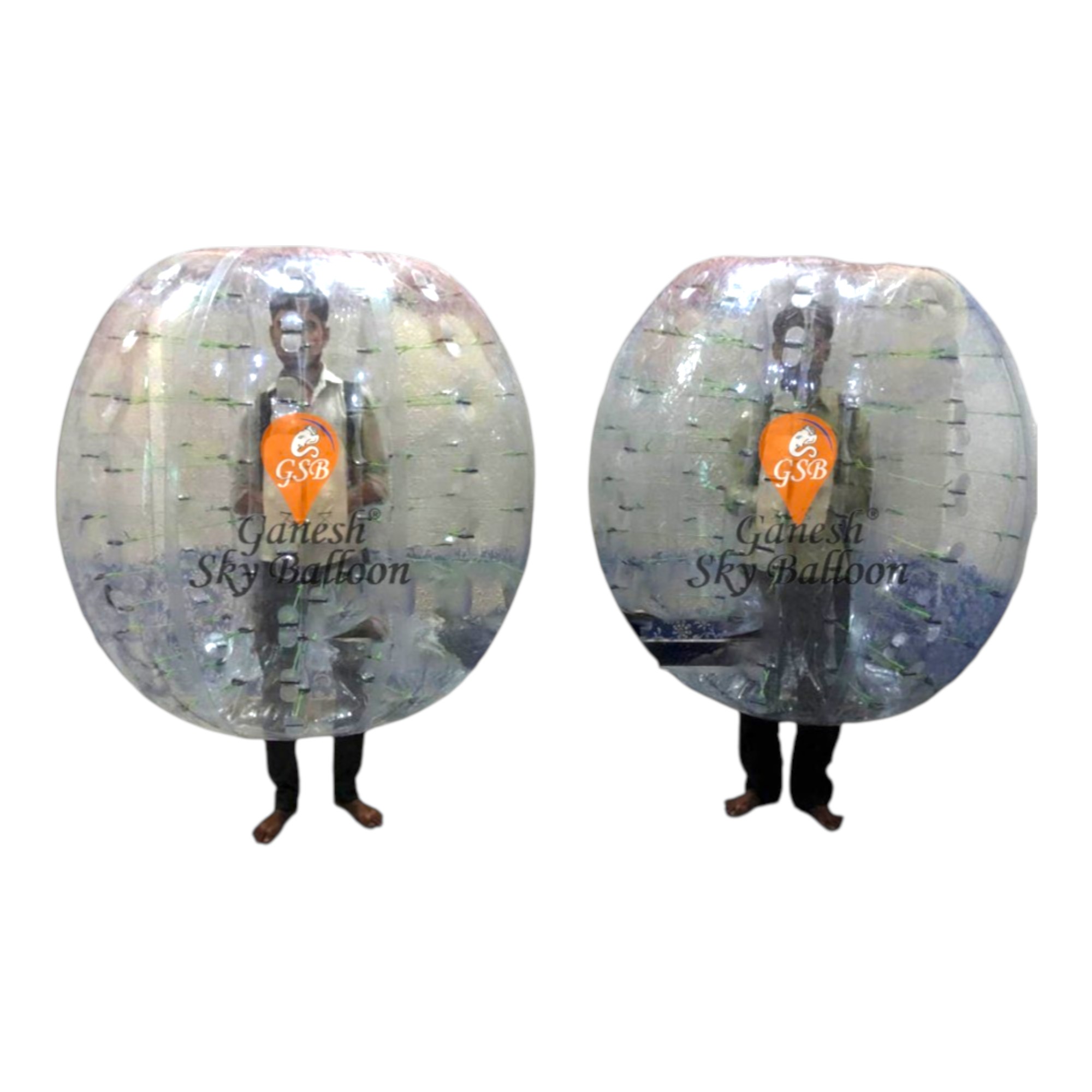 Inflatable Body Zorbing Ball 8x8 Feet (PVC)