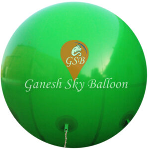 Green Advertising Sky Balloon