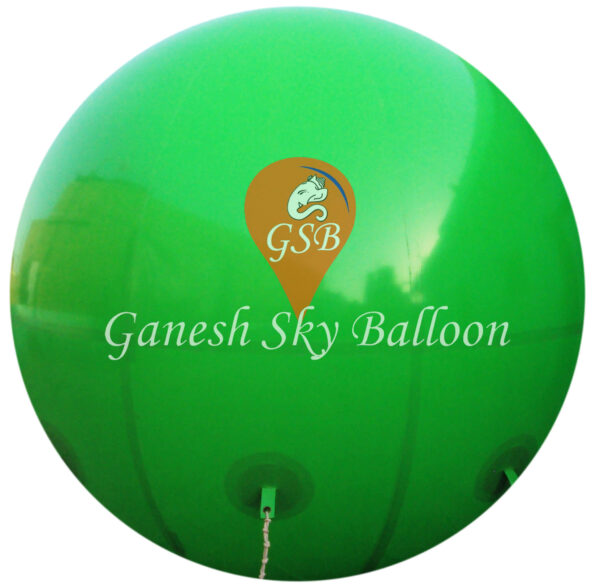 Green Advertising Balloon