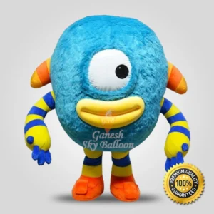 Eye Monster Fur Mascot Costumes