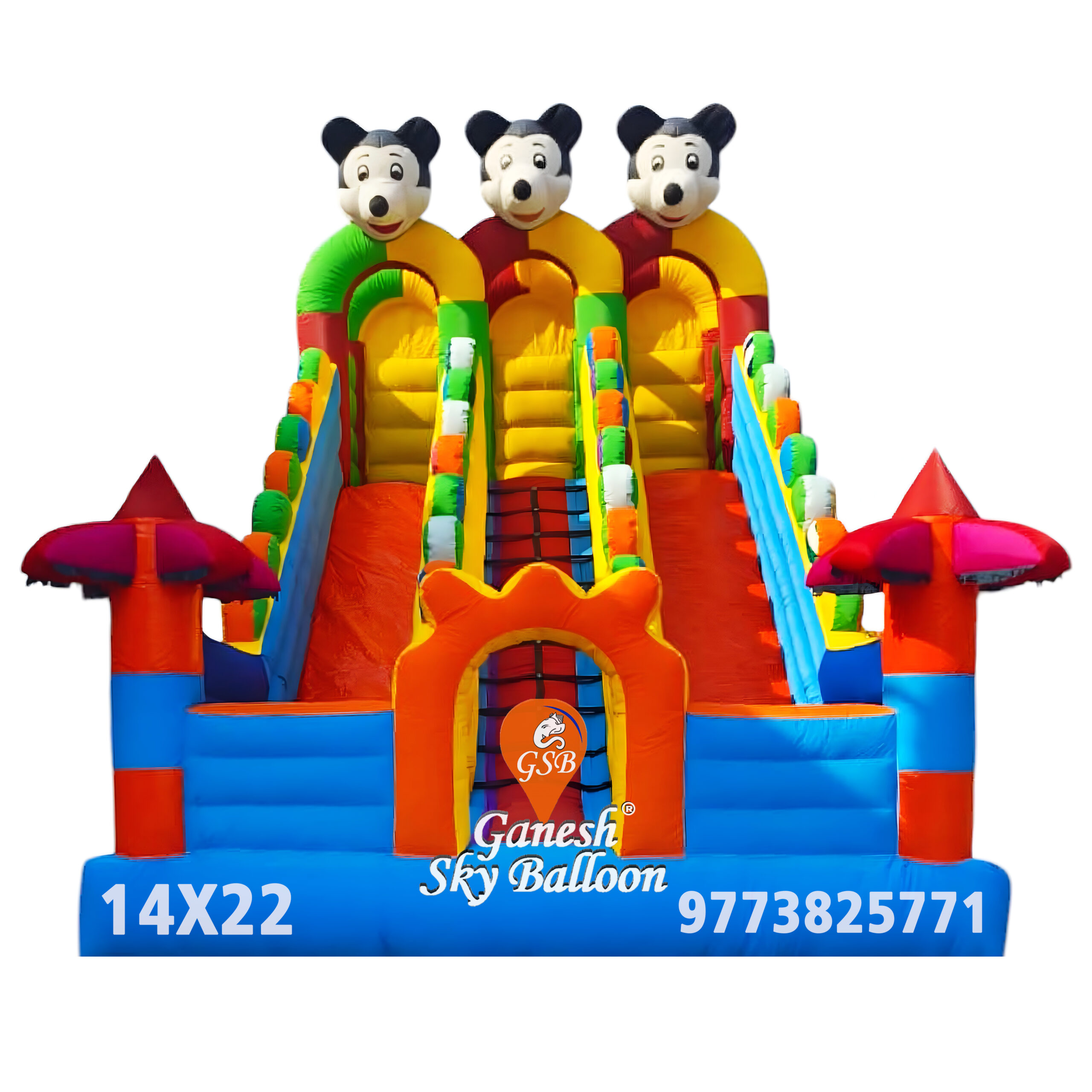 Slide Bouncy Manufacturer 14x22 Feet