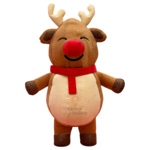 Reindeer Fur Mascot Costume