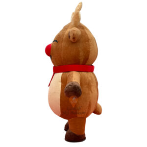 Reindeer Fur Mascot Costume