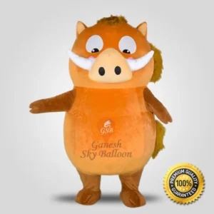 Brown Pig Mascot Costume
