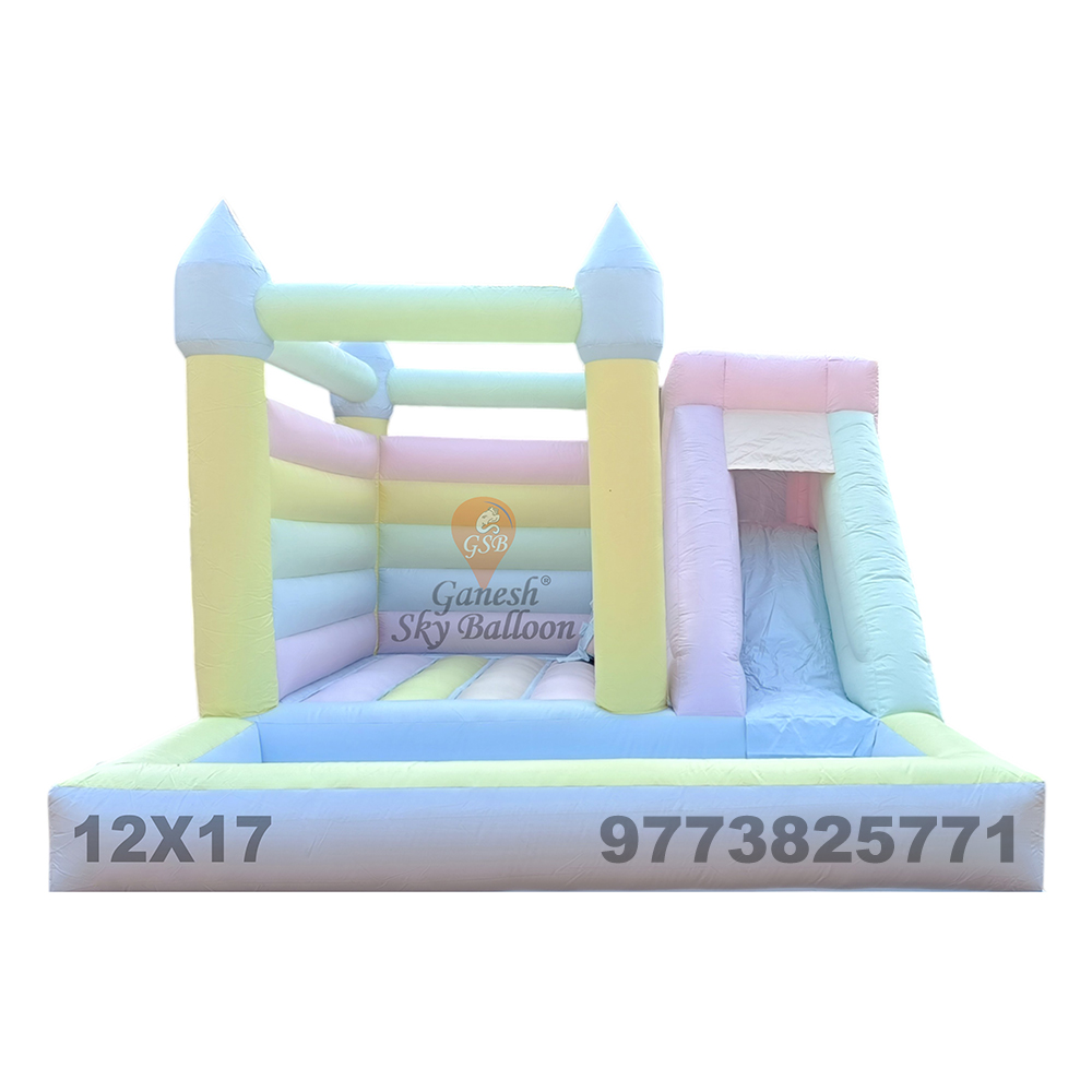 12x17 Feet Inflatable Slide Bouncy