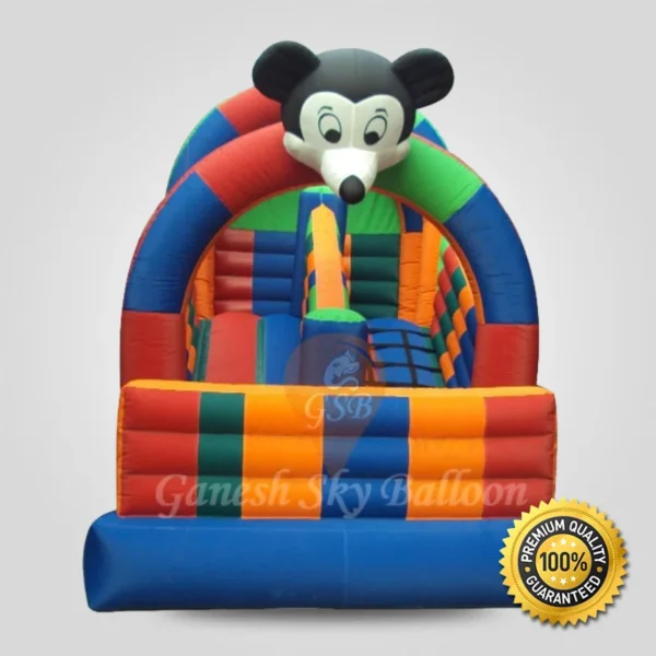 9x12 Feet Mickey Mouse Sliding Bouncy