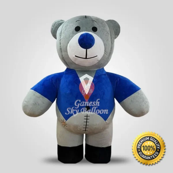 Party Blue Bear Mascot Costume