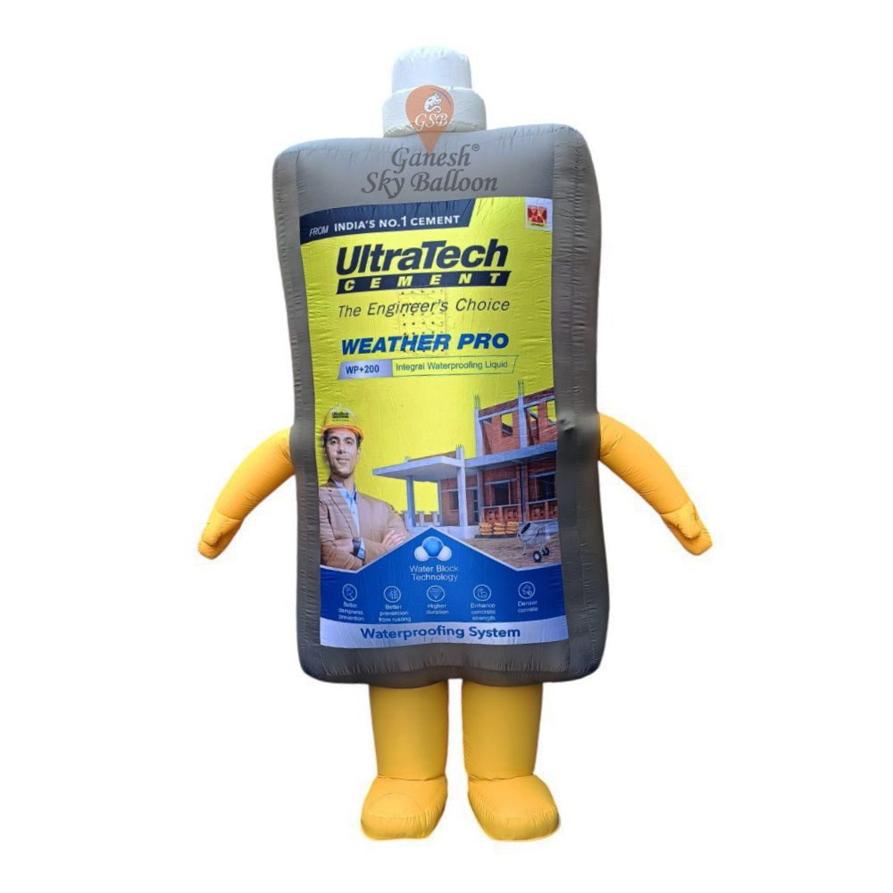 Walking Inflatable UltraTech Cement