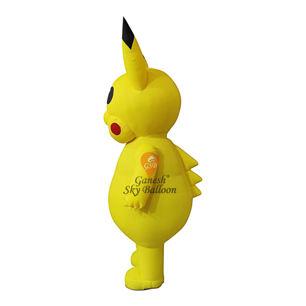 Pikachu Cartoon Character Inflatable Walking