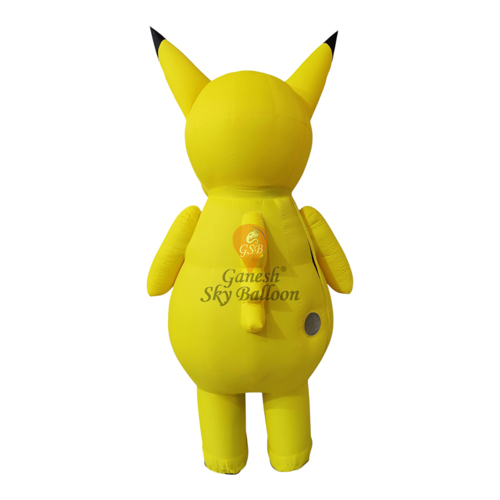 Pikachu Cartoon Character Inflatable Walking