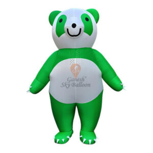 Walking Air Inflatable Green Panda