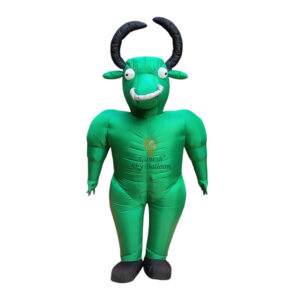 Walking Air Inflatable Character Bull