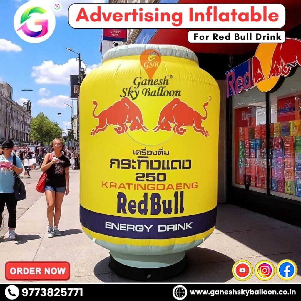 Red Bull Drink Advertising Inflatable Manufacturer