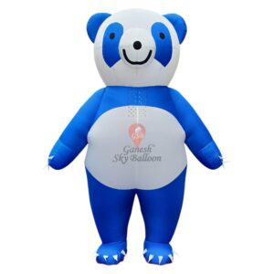 Panda Blue Inflatable Air Walking