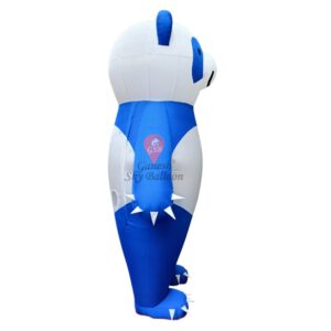 Panda Blue Inflatable Air Walking