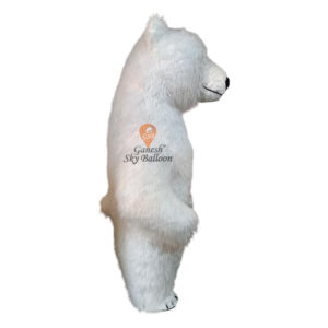 Polar Bear Fur Mascot