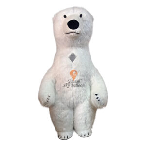 Polar Bear Fur Mascot