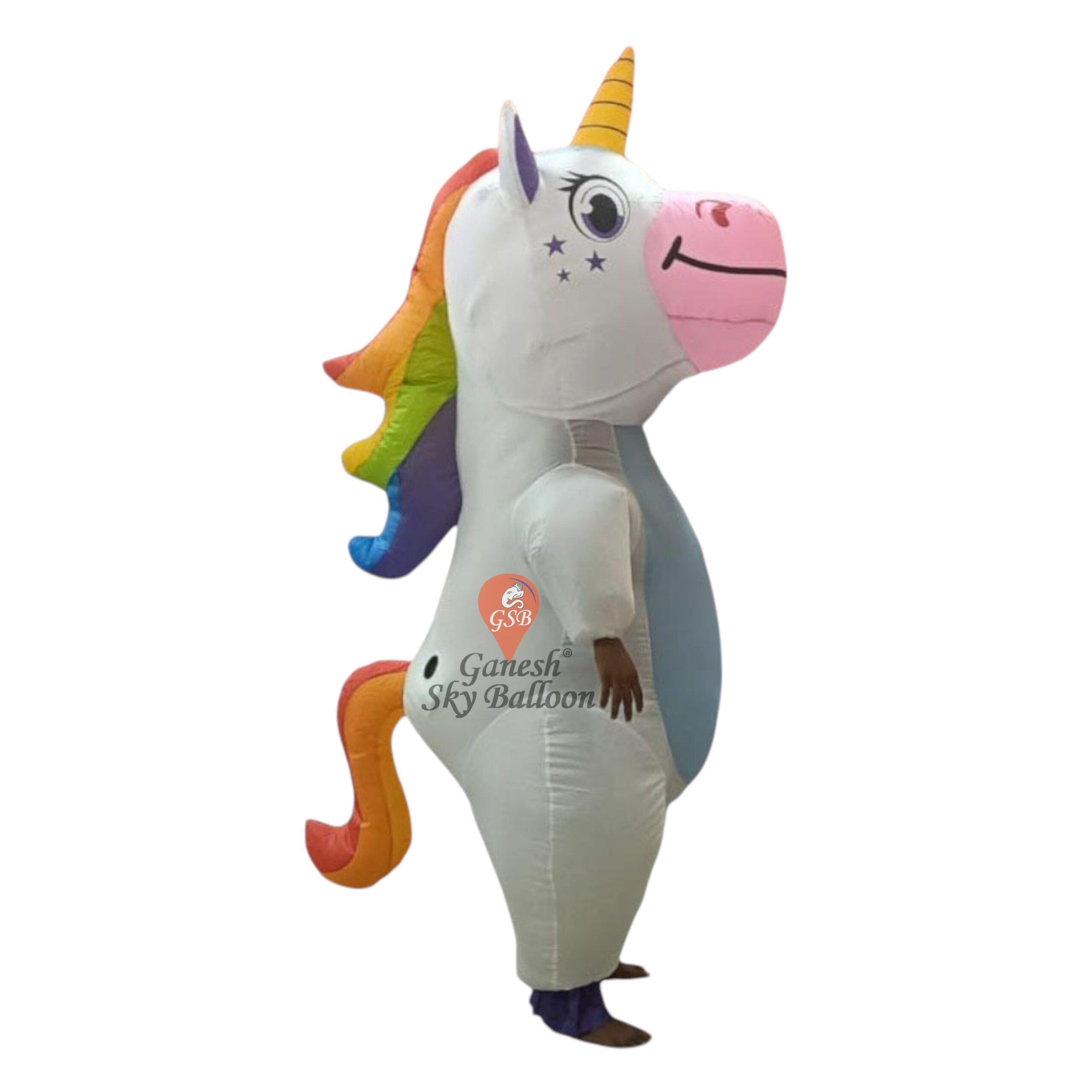 Walking Air Inflatable Character Unicorn - Image 3