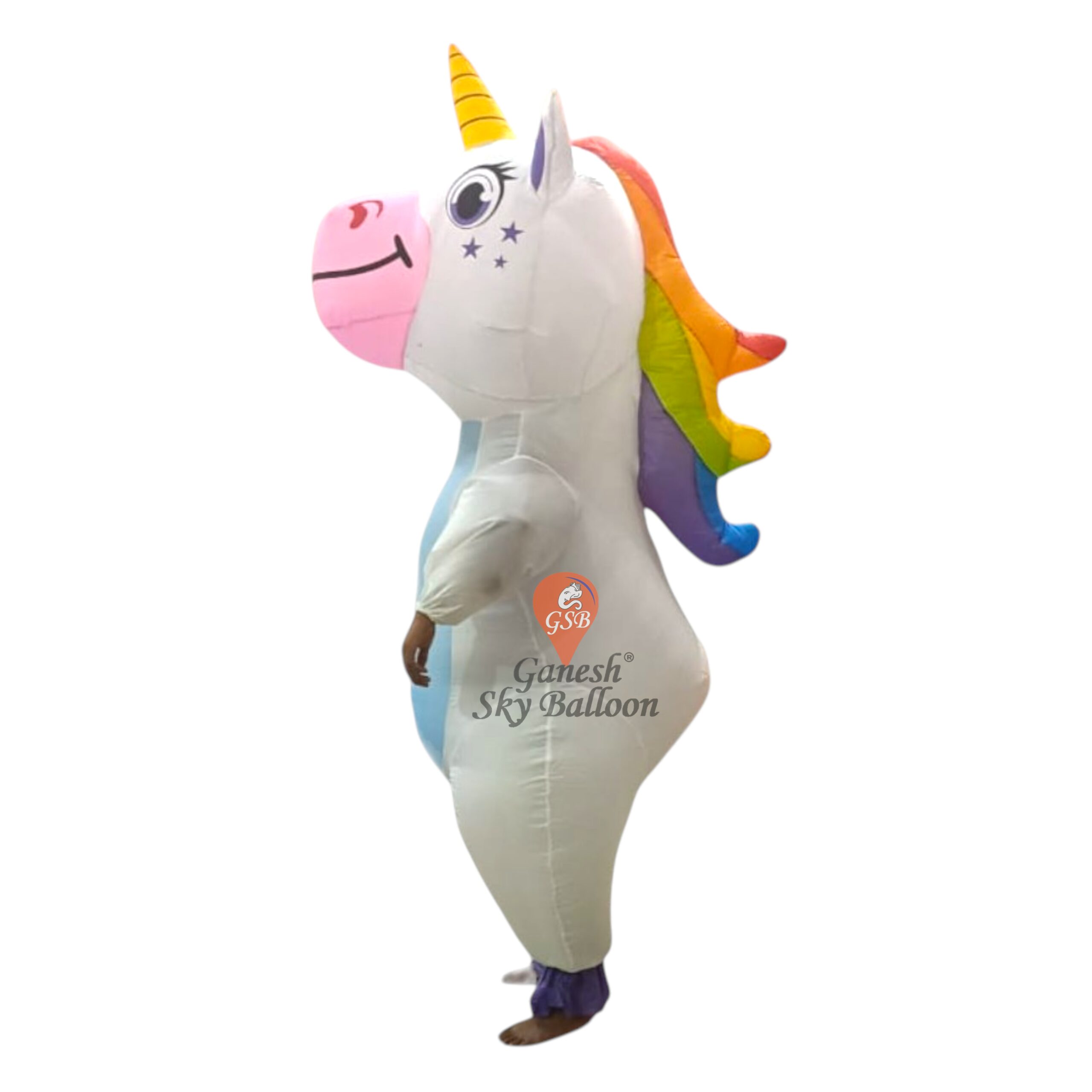 Walking Air Inflatable Character Unicorn - Image 2
