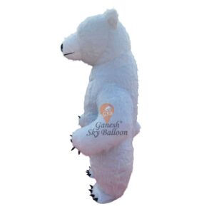 Polar Bear Fur Mascot