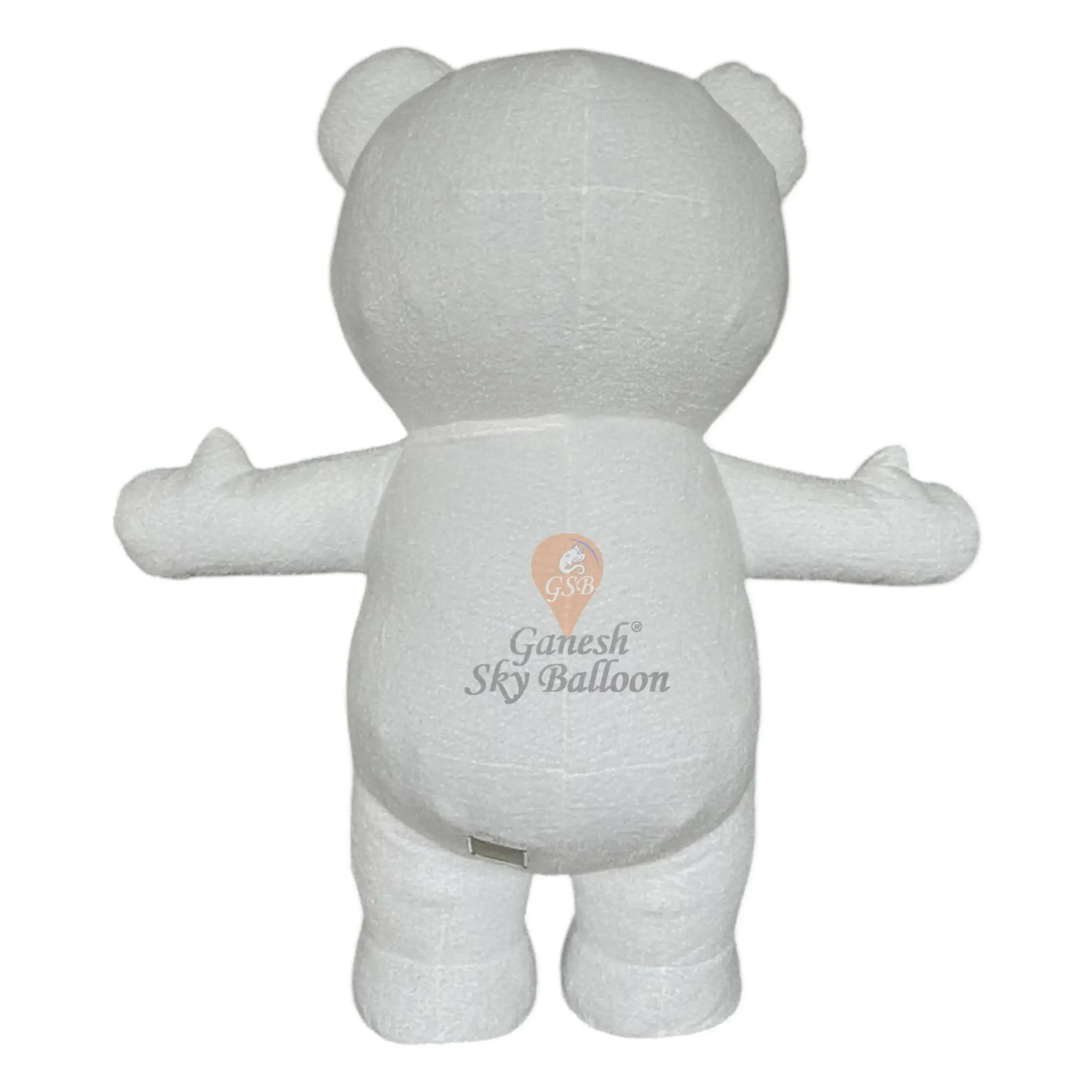 Fur Mascot Teddy Bear White