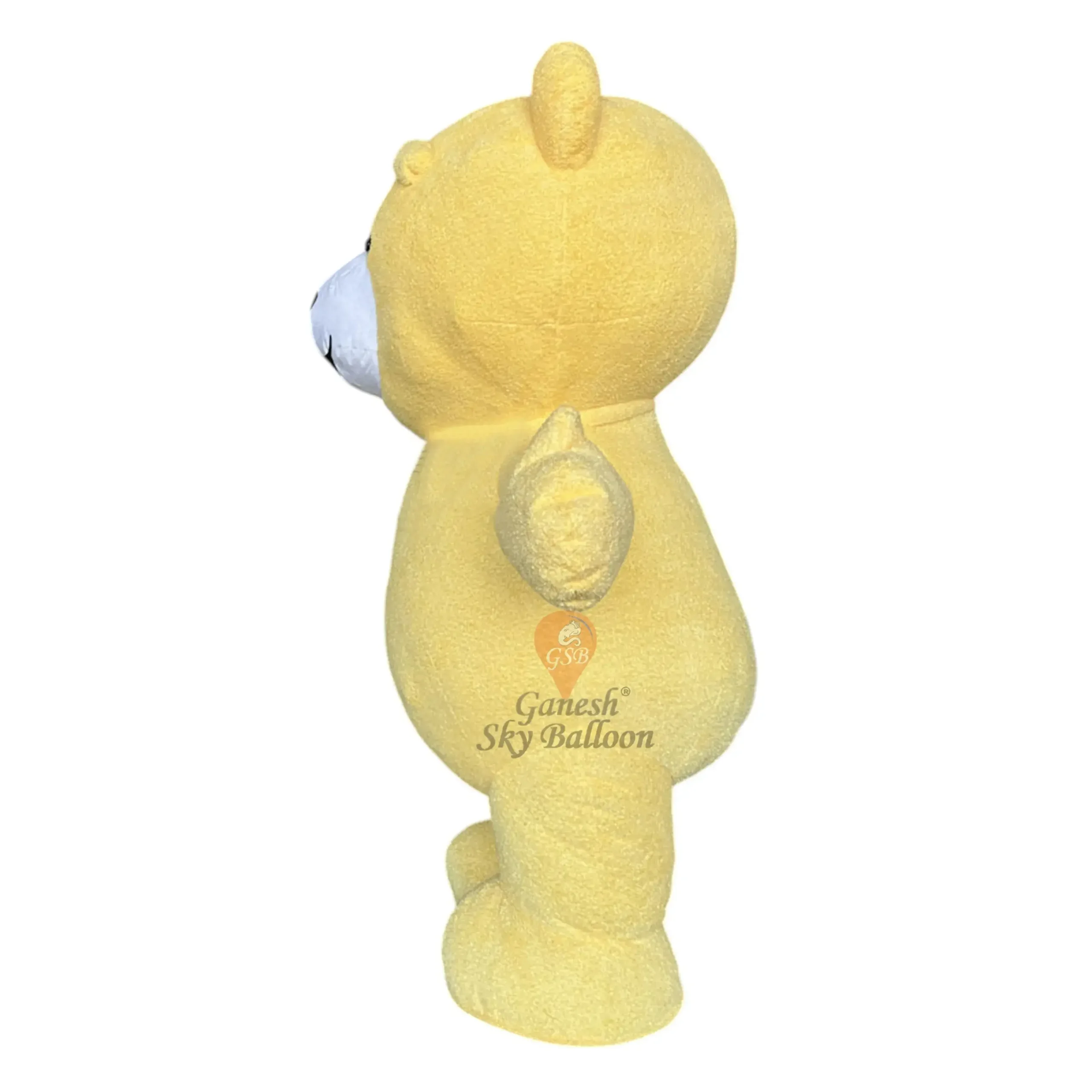 Fur Mascot Teddy Bear Yellow