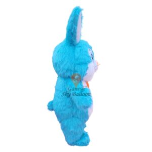 Rabbit Inflatable Fur Mascot Costume