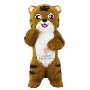 Tiger Inflatable Furr Mascot