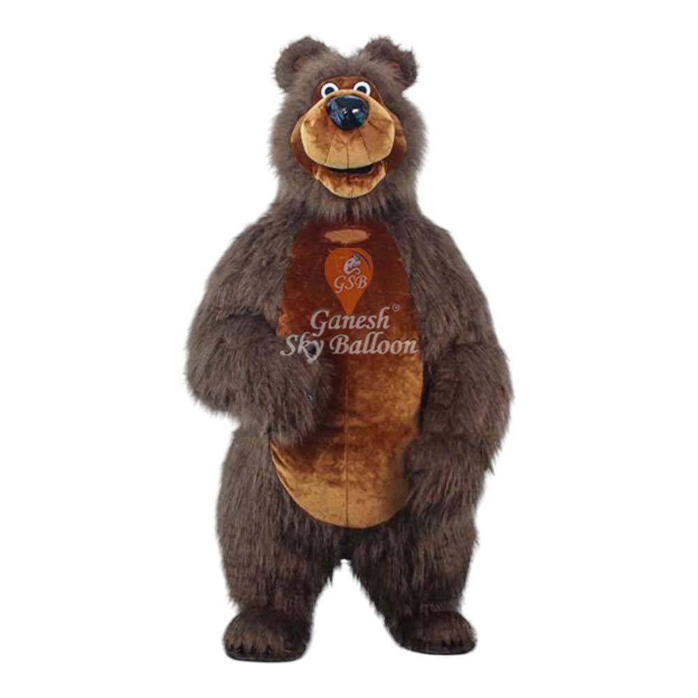 inflatable furr mascot costume masha