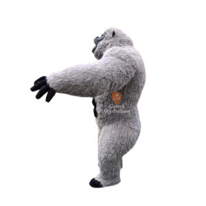 Gorilla Inflatable Fur Mascot Costume