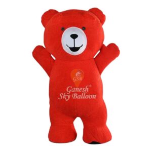 Furr Mascot Teddy Bear Red