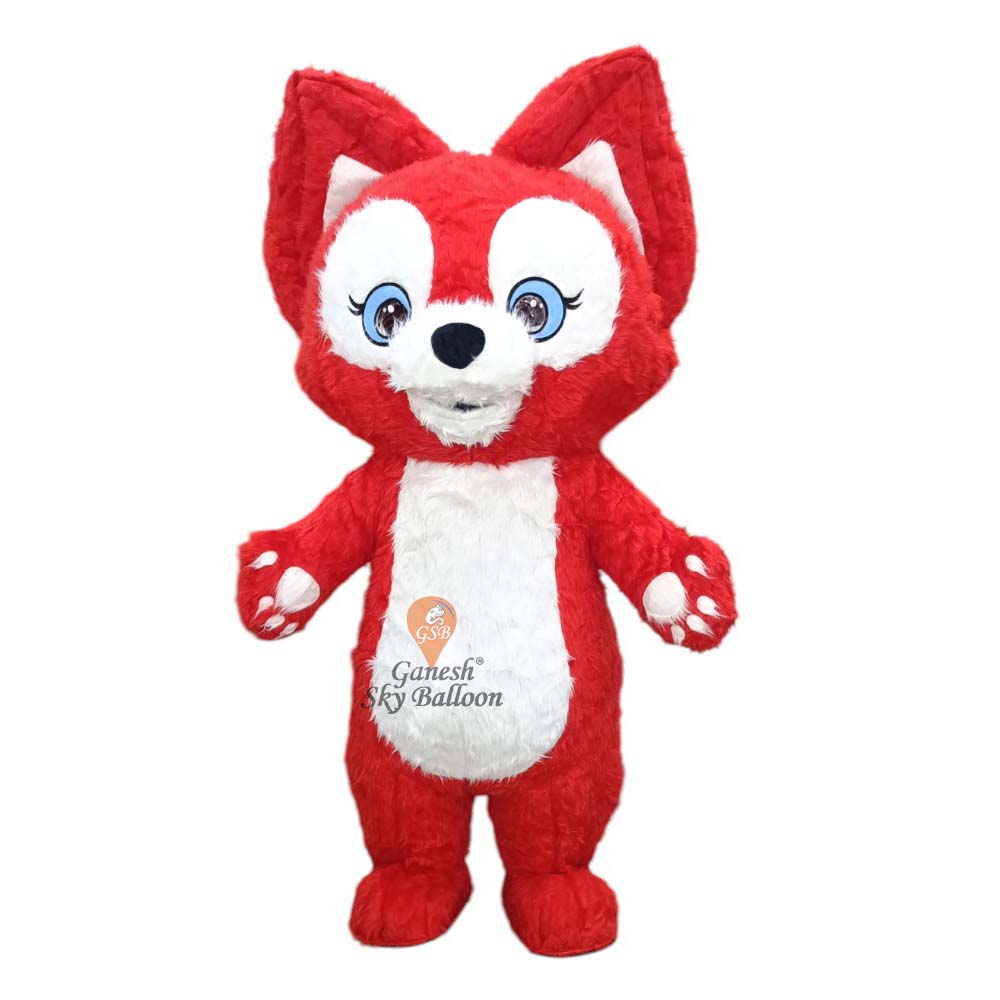 Fur Mascot Costumes Character Fox