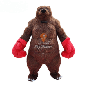 Boxing Character Fur Mascot Costumes