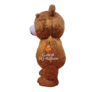 Fur Mascot Teddy Bear Brown