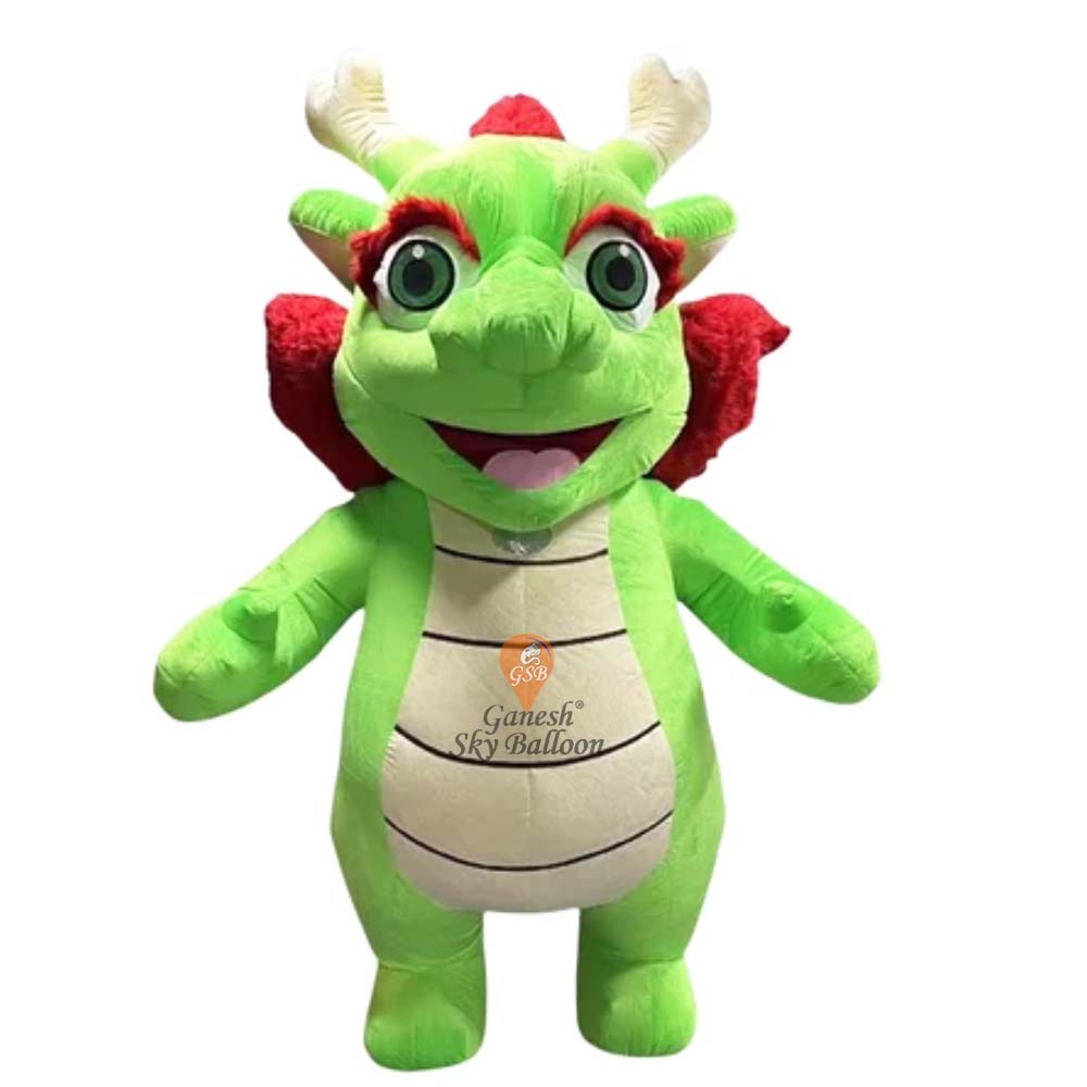 Fur Mascot Costume Dragon