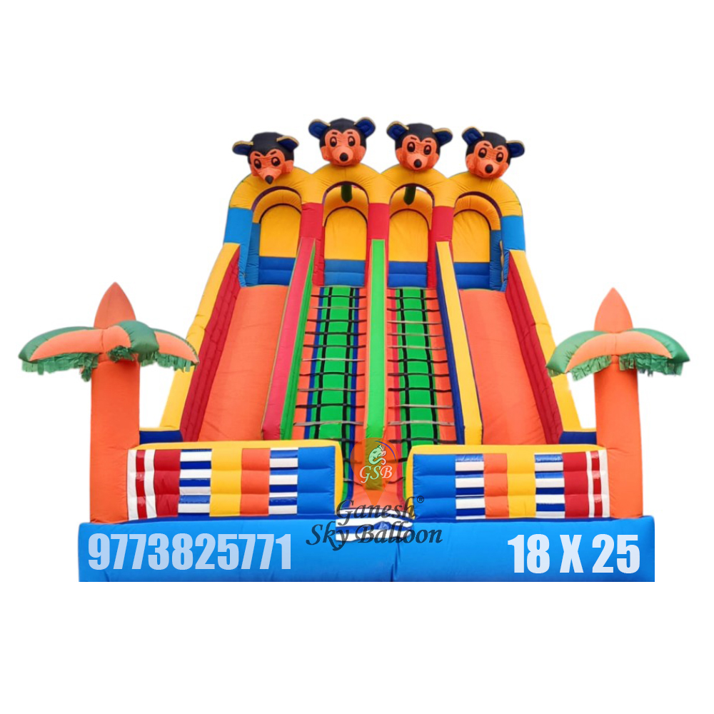 18x25 Feet Inflatable Slide Bouncy