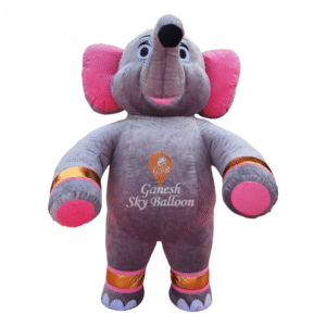 Elephant Fur Mascot Costume