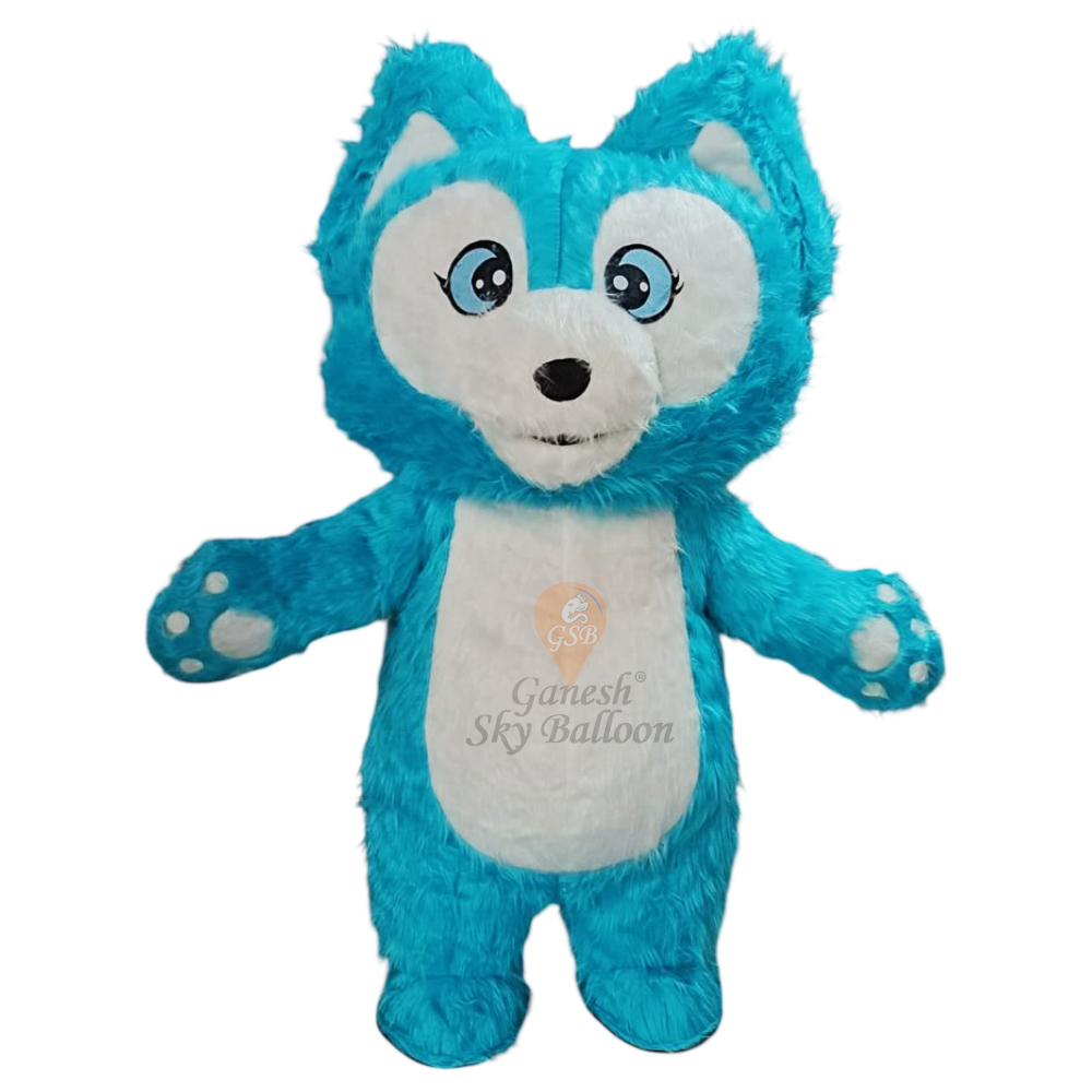 Fox Fur Mascot Costume